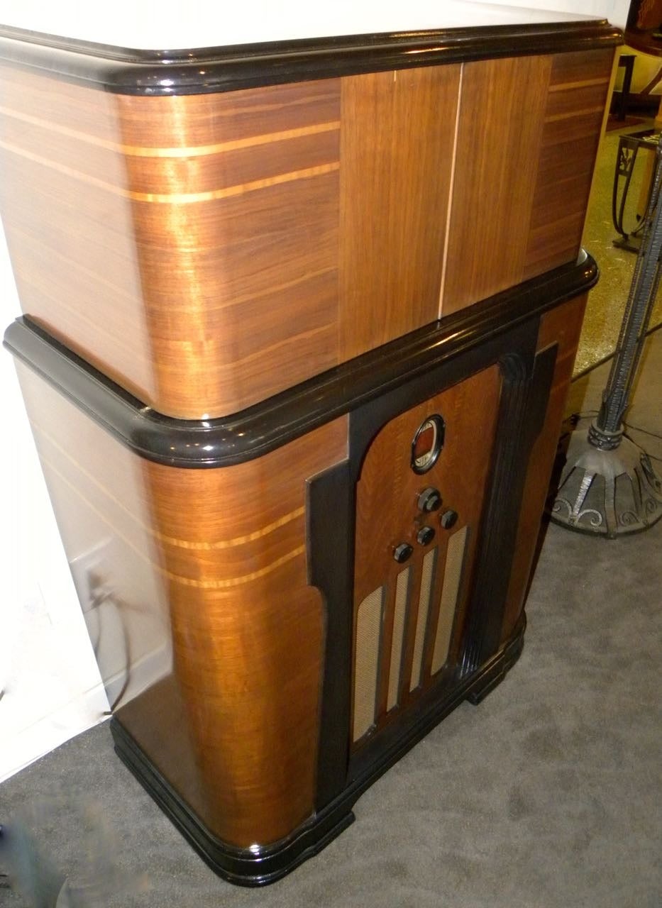 Art Deco Philco Radio Bar, 1936 at 1stDibs 1936 philco radio bar