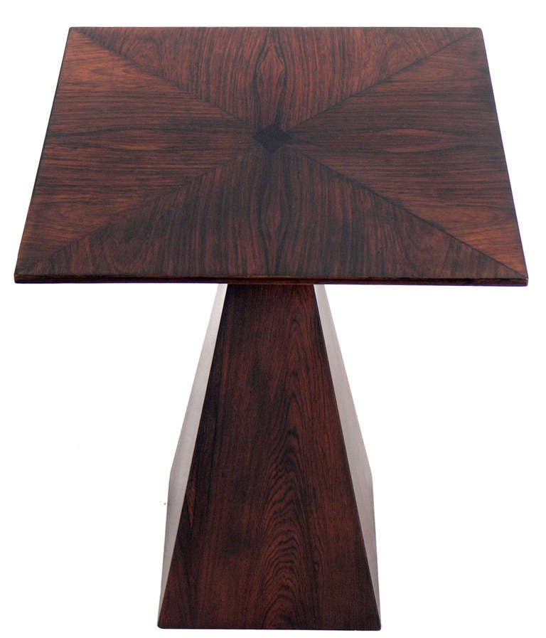 Sculptural Modern Side Table designed by Harvey Probber at 1stdibs