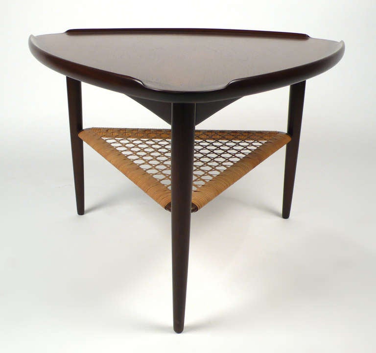 Danish Modern Poul Jensen Teak Table at 1stDibs