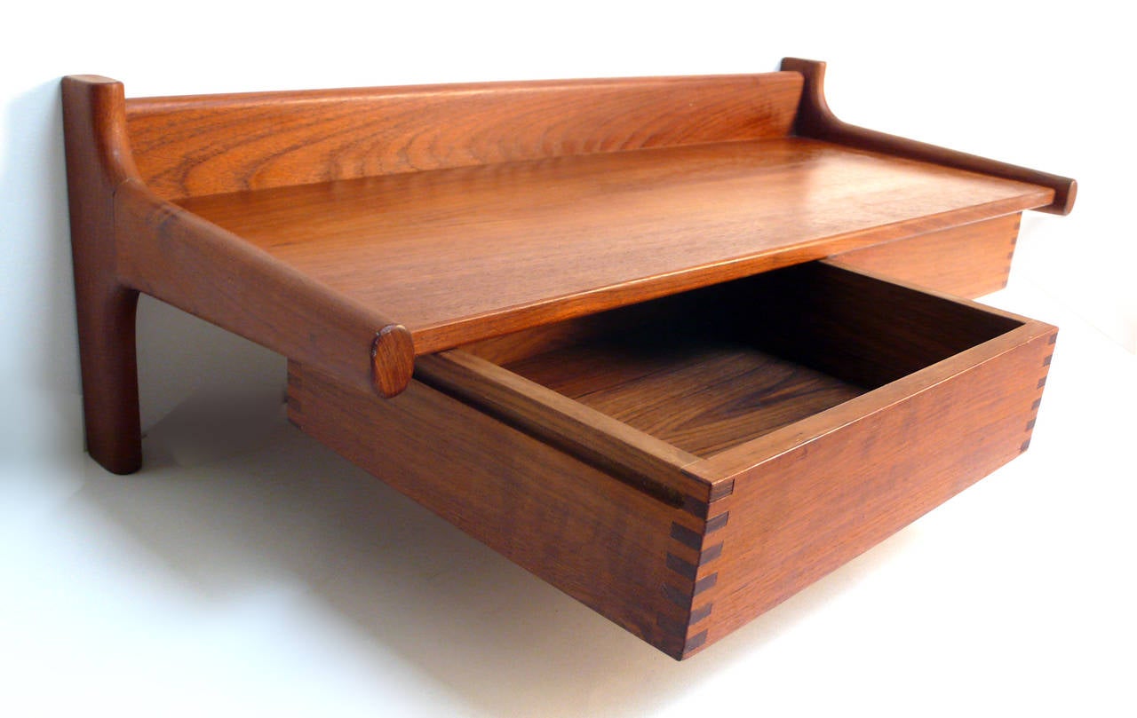 Wall Mount Nightstands by Mogensen For Sale at 1stdibs