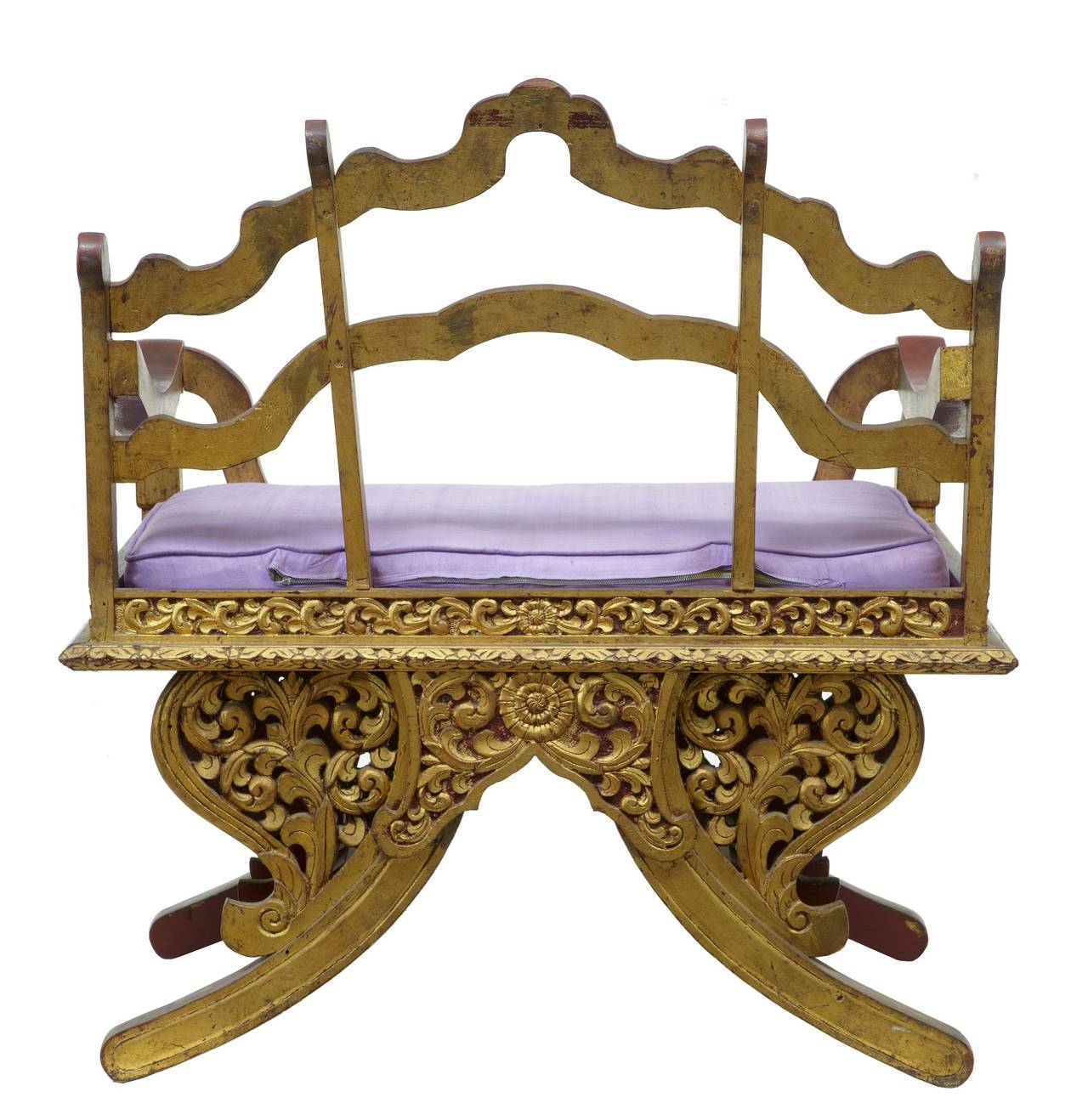 Oriental Thai Howdah Gilt Elephant Saddle Chair at 1stDibs elephant