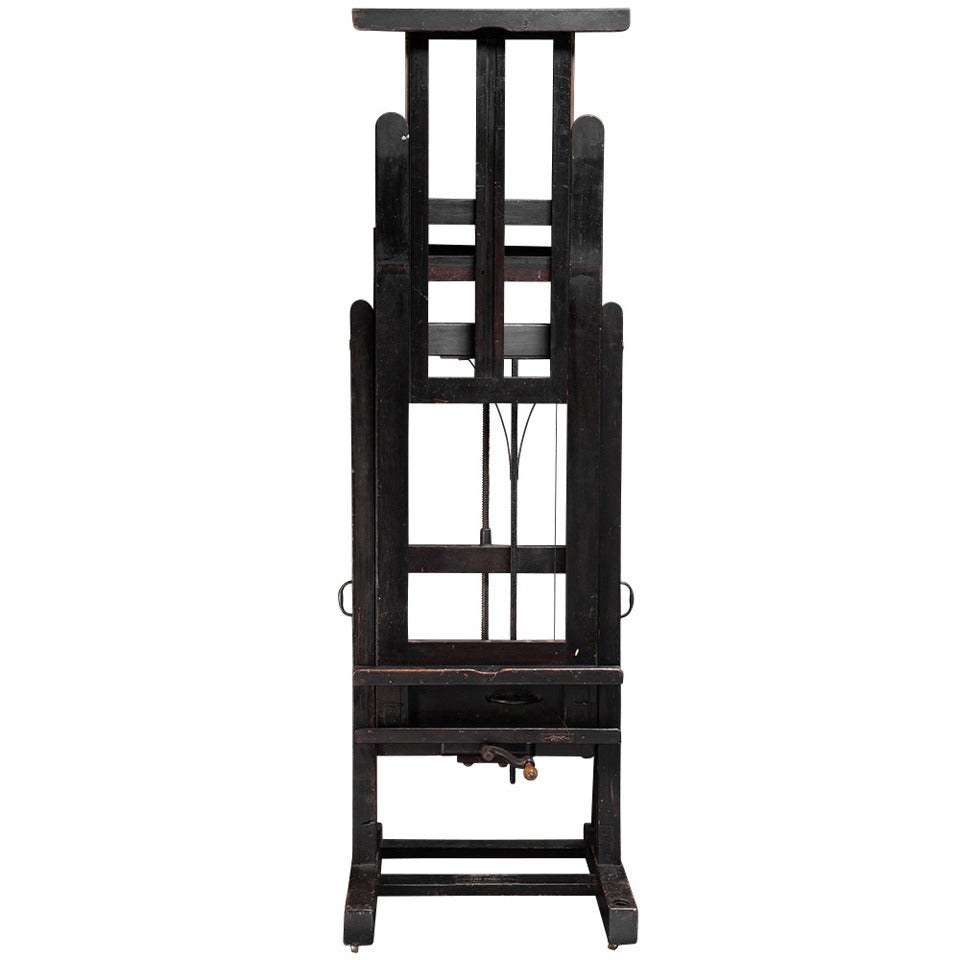 Large Studio Easel at 1stdibs