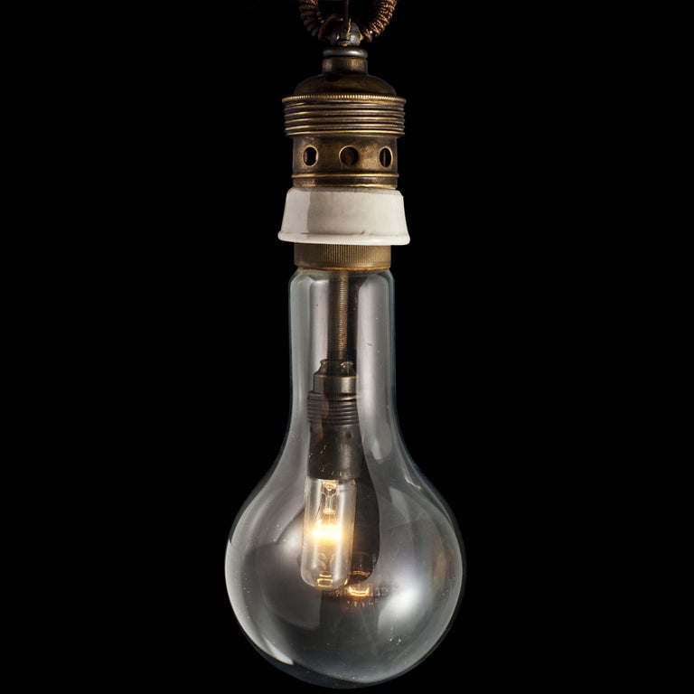 Large Italian Bulb Pendant at 1stDibs