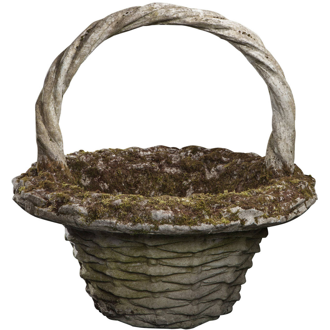 Massive Concrete Basket at 1stDibs