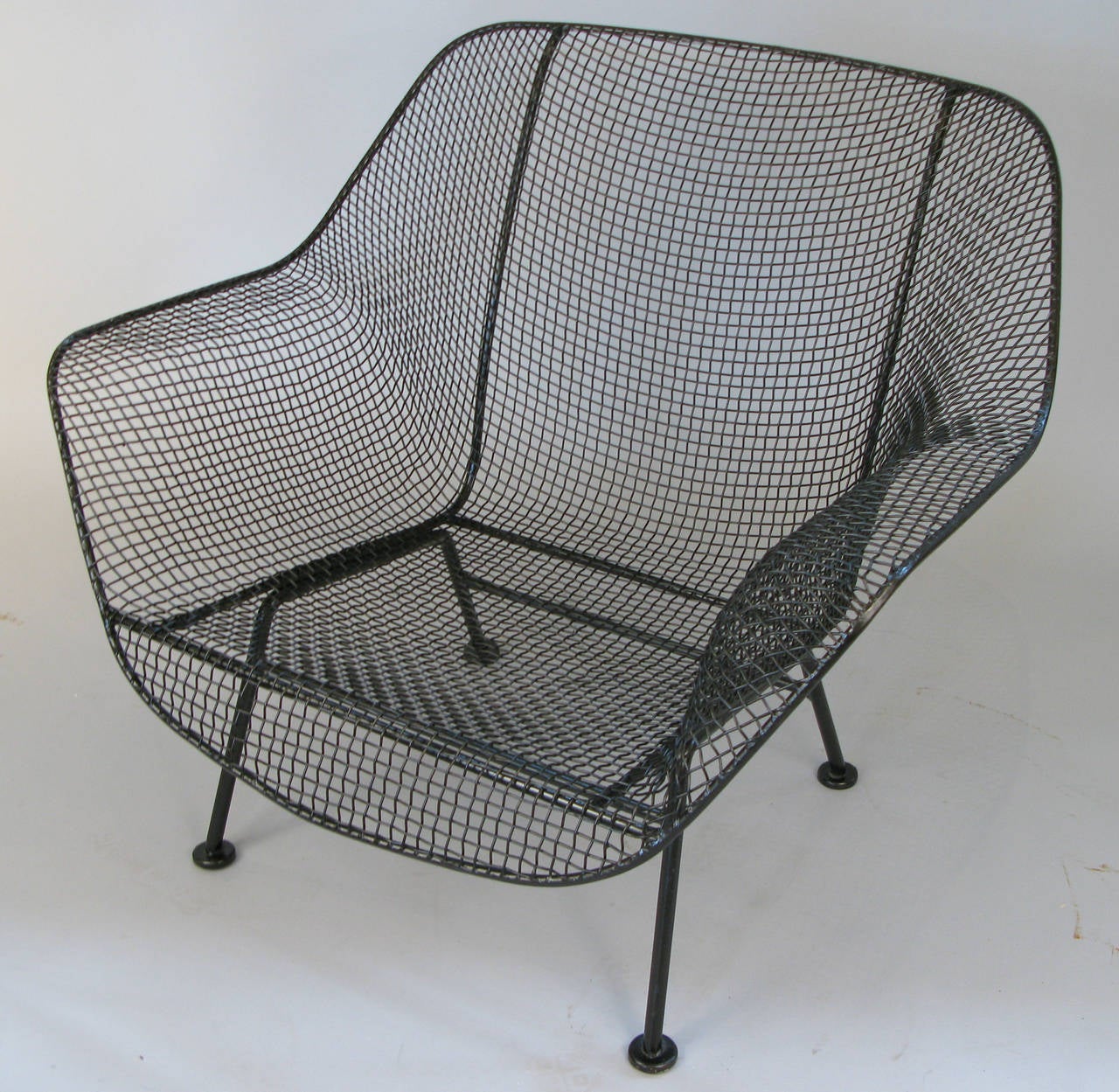 Pair of Vintage 1950s 'Sculptura' Garden Lounge Chairs by Russell