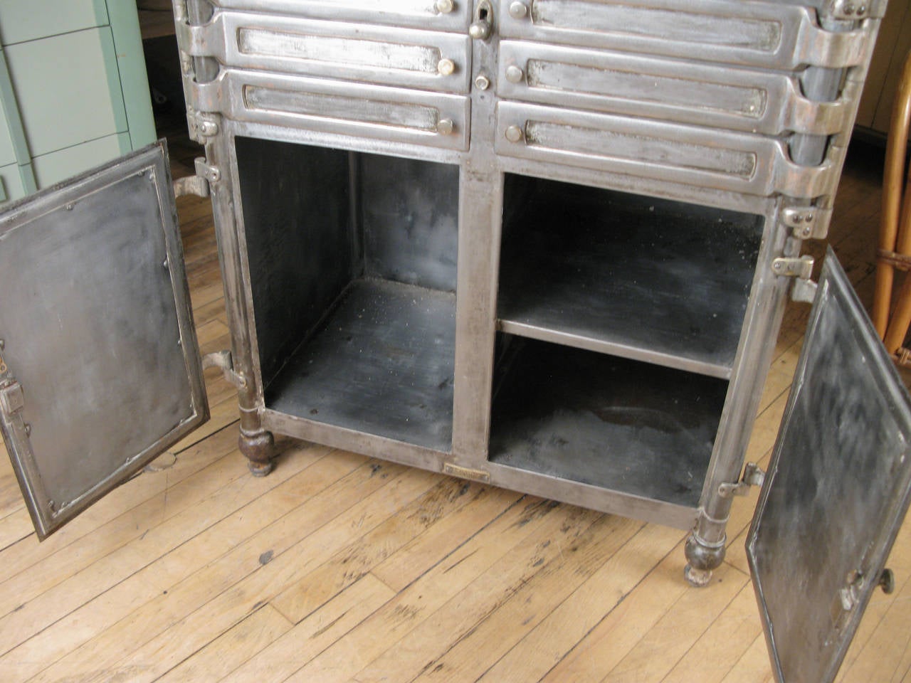 Antique Steel and Glass Medical Dental at 1stDibs antique