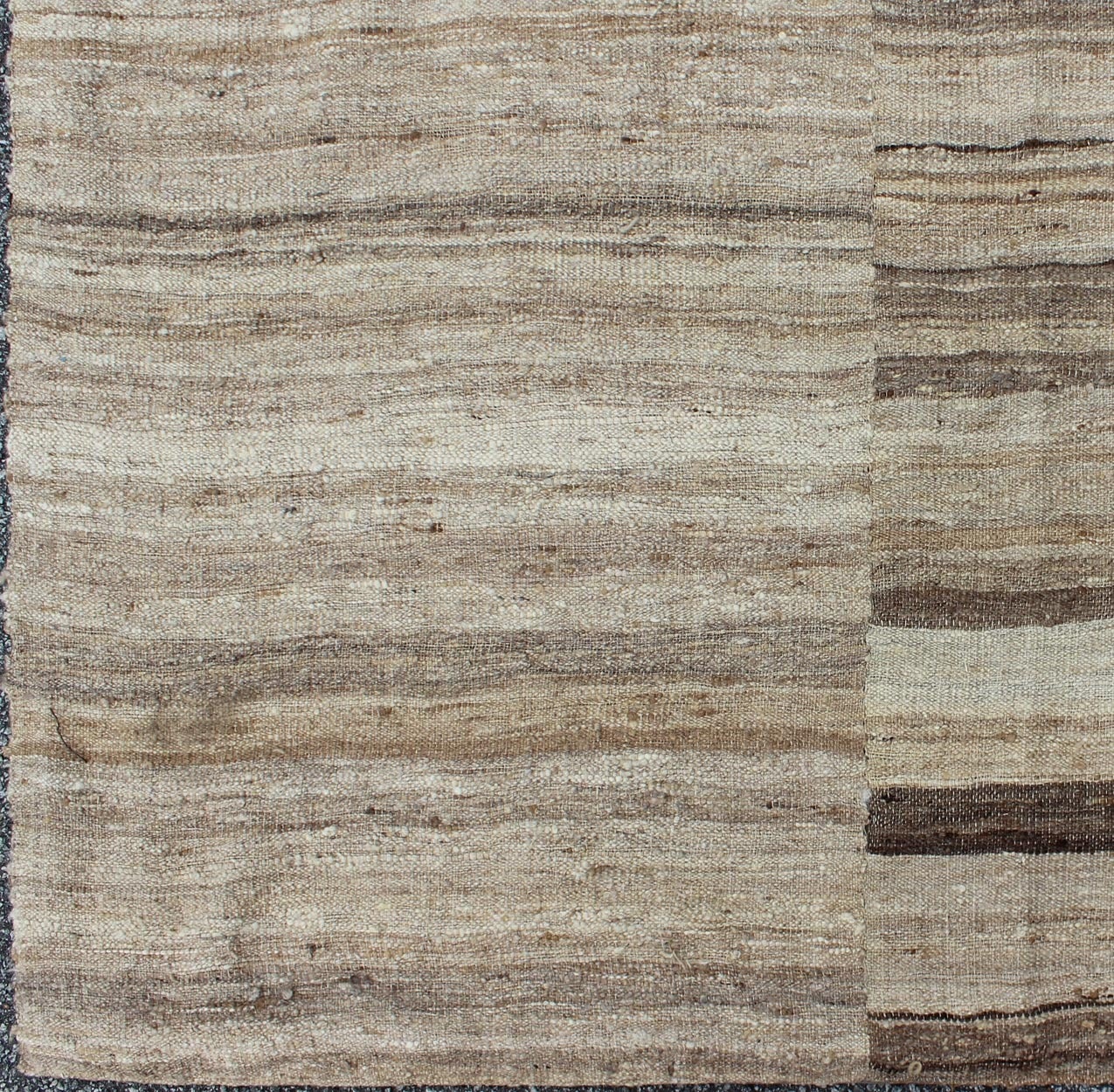 Large Neutral Color Kilim For Sale at 1stdibs