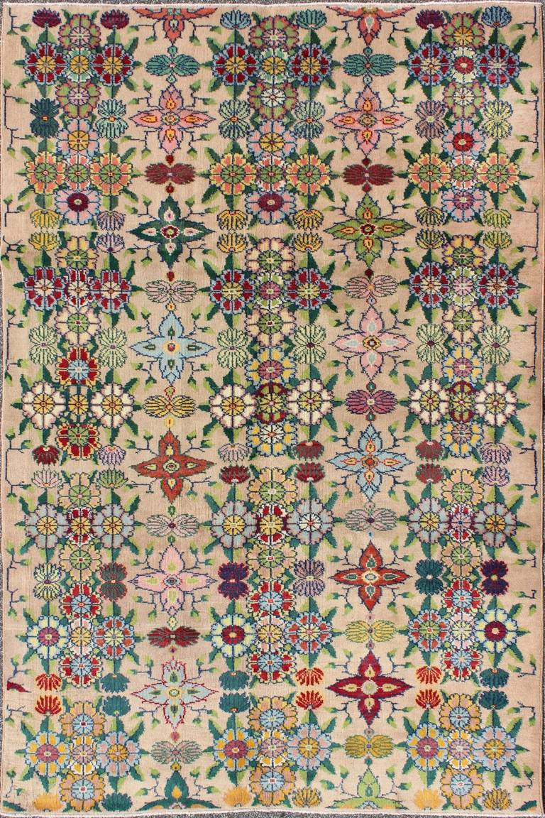 Oriental Rug Mid Century Modern MidCentury Living Room Ideas That