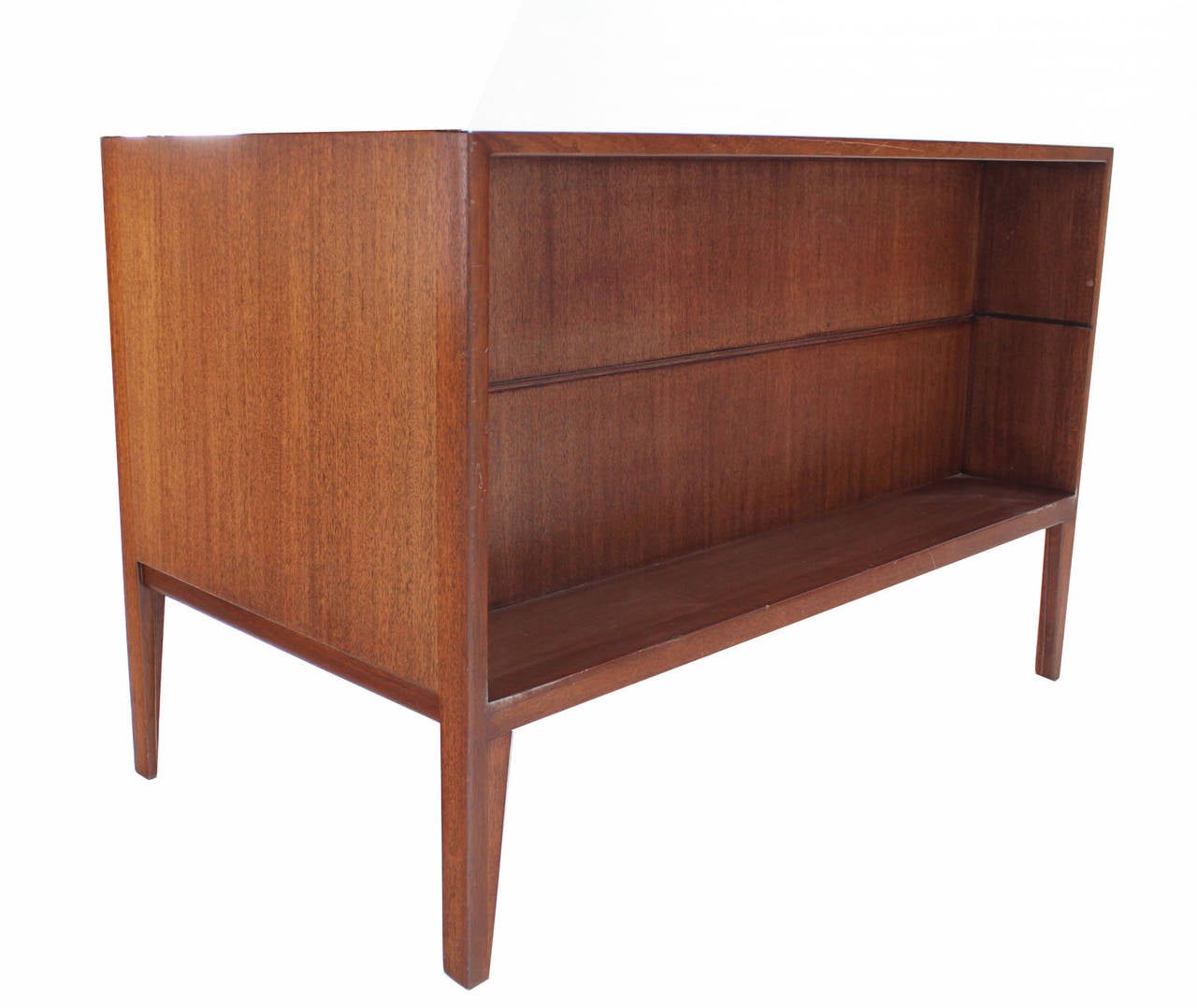 MidCentury Modern Petit Compact Small Desk by Dunbar at 1stDibs