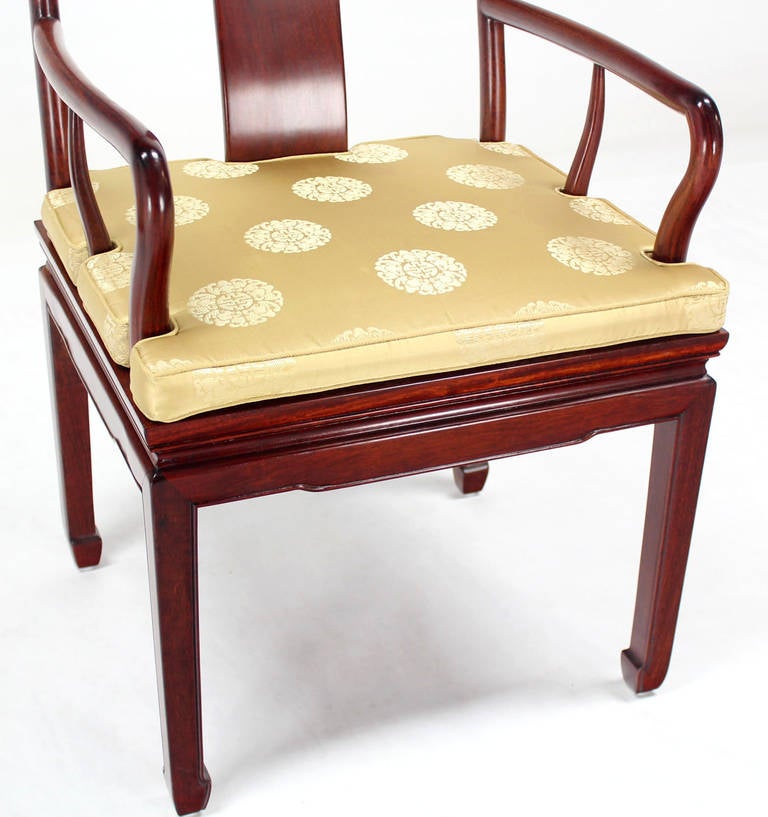 Oriental Modern Solid Rosewood Dining Set Table Eight Chairs 2