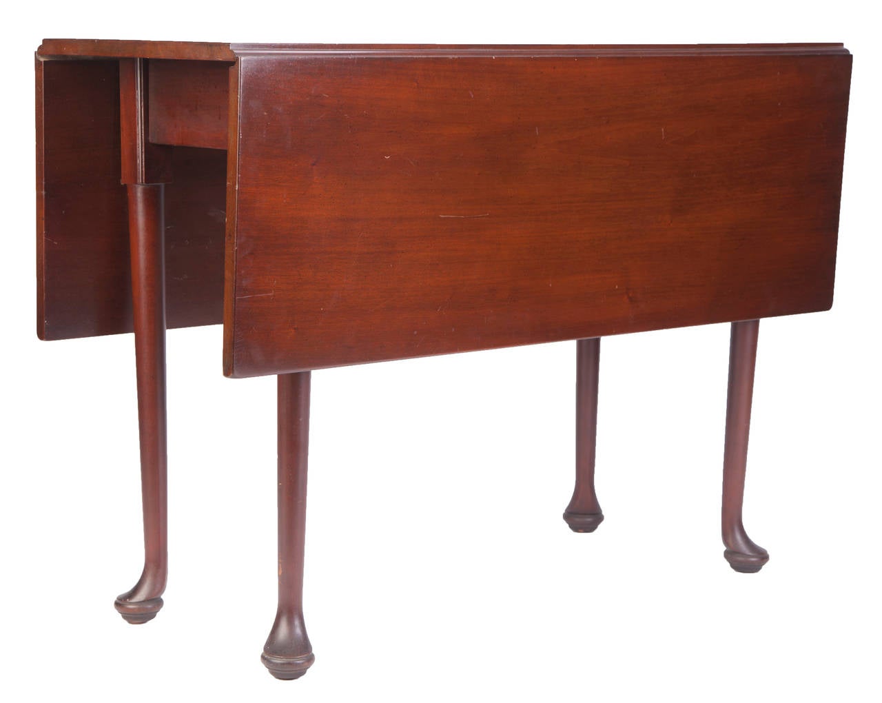 Midcentury Kittinger Mahogany DropLeaf Table For Sale at 1stDibs