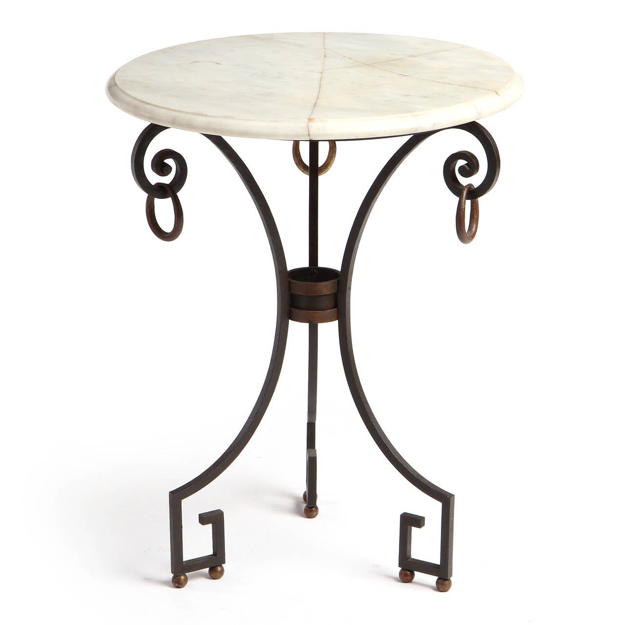 MarbleTop Occasional Table For Sale at 1stDibs