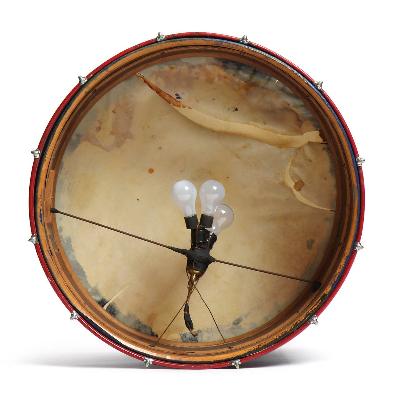 Illuminated Drum Low Table For Sale at 1stDibs bass drum table, black