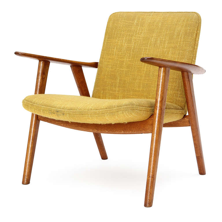 Oak Reading Chair by Hans J. Wegner For Sale at 1stDibs modern