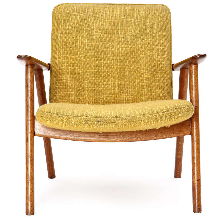 Oak Reading Chair by Hans J. Wegner For Sale at 1stDibs modern