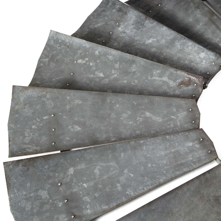 Galvanized Wind Turbine Blades For Sale at 1stdibs