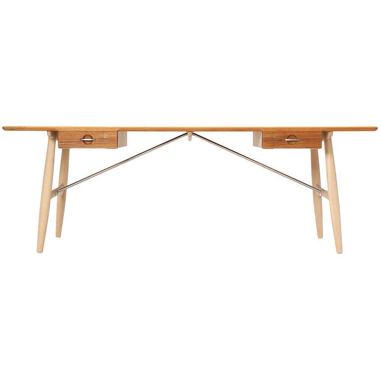 Architect's Desk by Hans J. Wegner at 1stDibs hans wegner desk