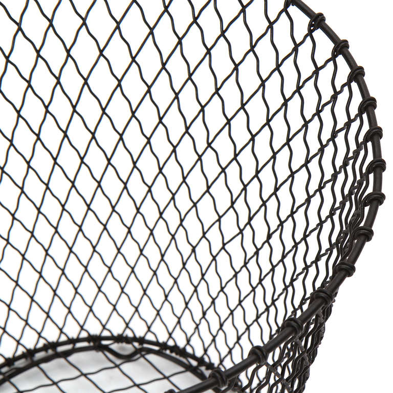 Woven Wire Waste Paper Basket at 1stDibs wastepaper basket, wire