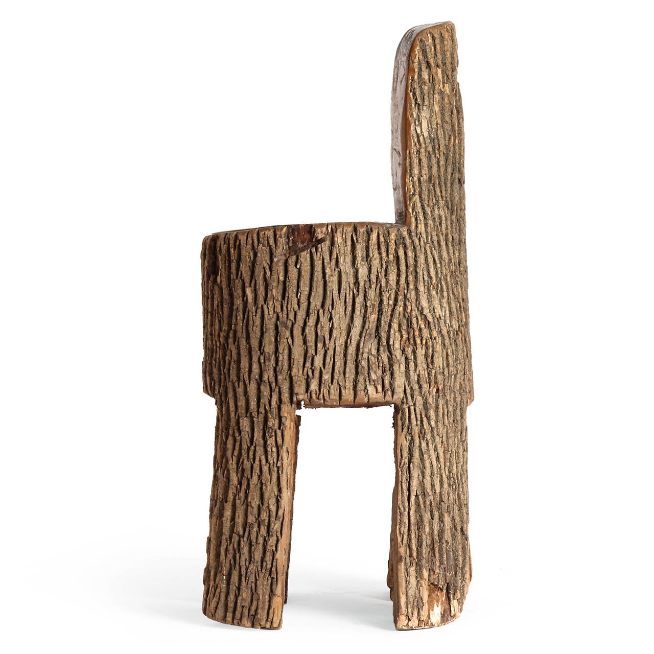 Tree Trunk Chair For Sale at 1stdibs