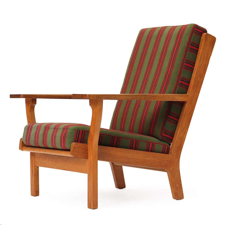 WideArm Easy Chair by Hans Wegner at 1stDibs wide arm chairs