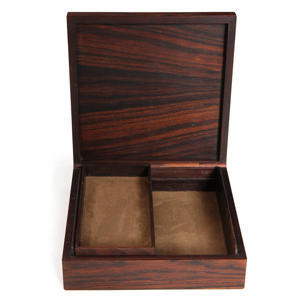 Rosewood Jewelry Box by Alfred Klitgaard For Sale at 1stDibs