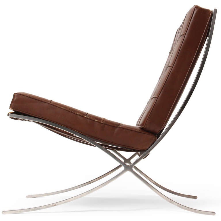 Barcelona Chair by Mies Van Der Rohe For Sale at 1stdibs