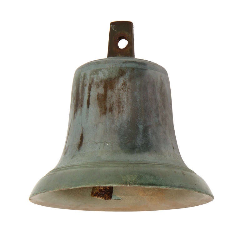 Cast Bronze Bell For Sale at 1stdibs