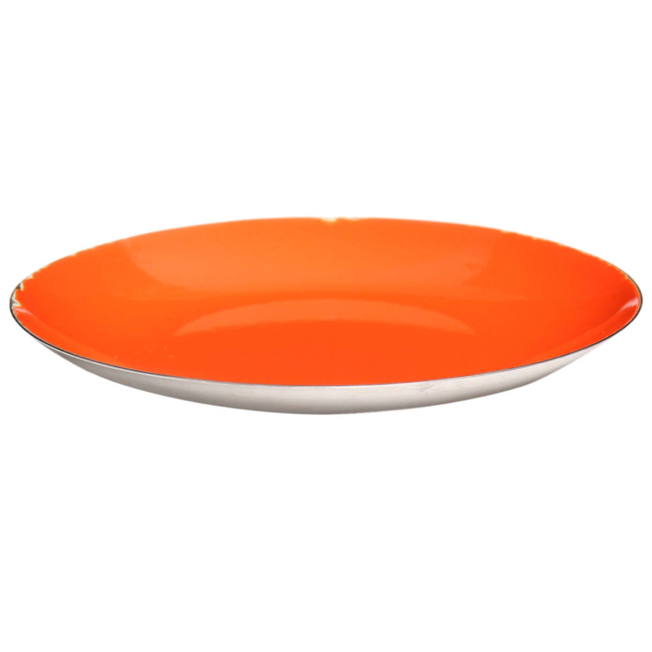 Norwegian Enameled Steel Bowl For Sale at 1stdibs