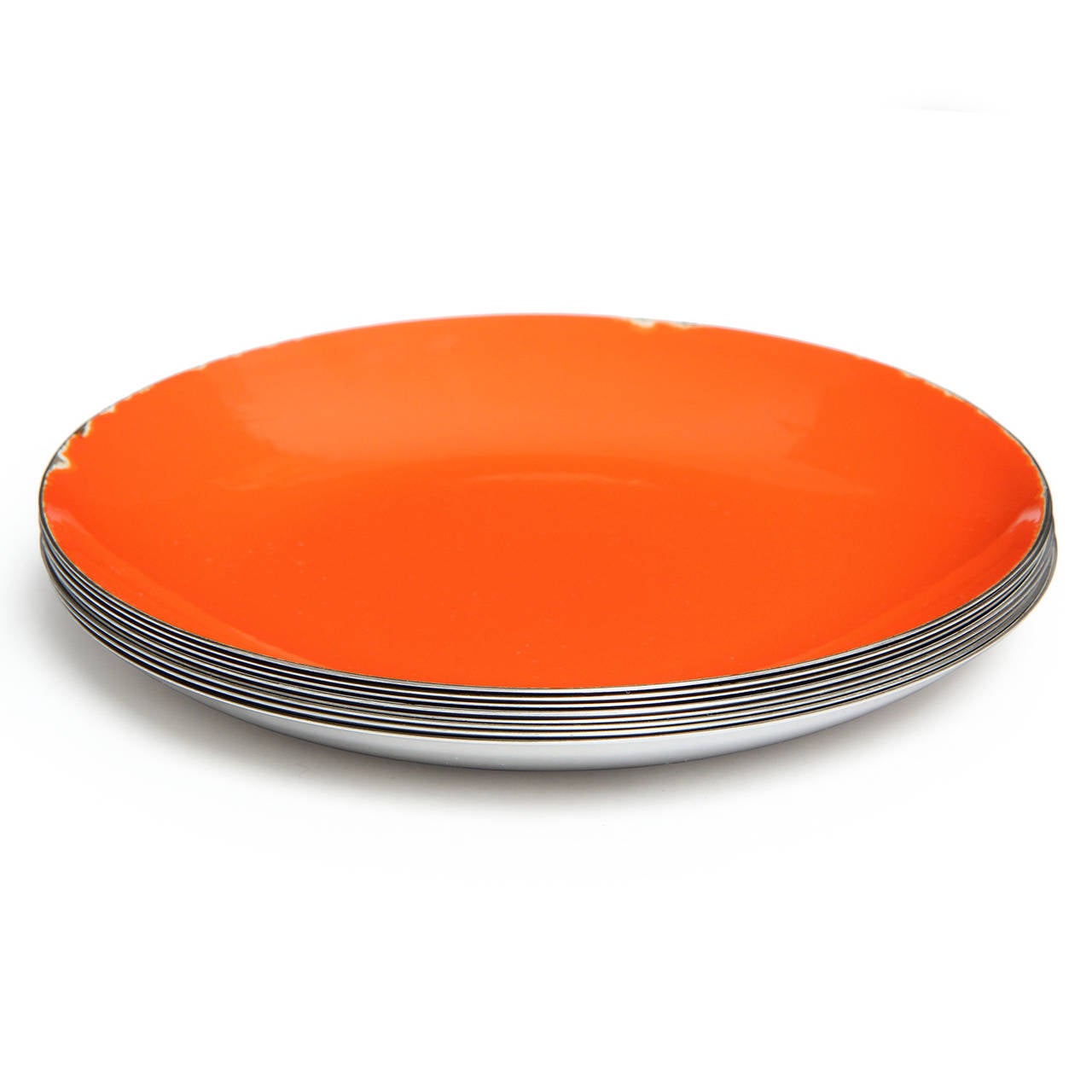 Norwegian Enameled Steel Bowl For Sale at 1stdibs
