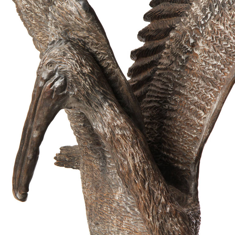 HandCarved Pelican by Byrd Baker For Sale at 1stDibs chainsaw carved pelicans for sale, baker