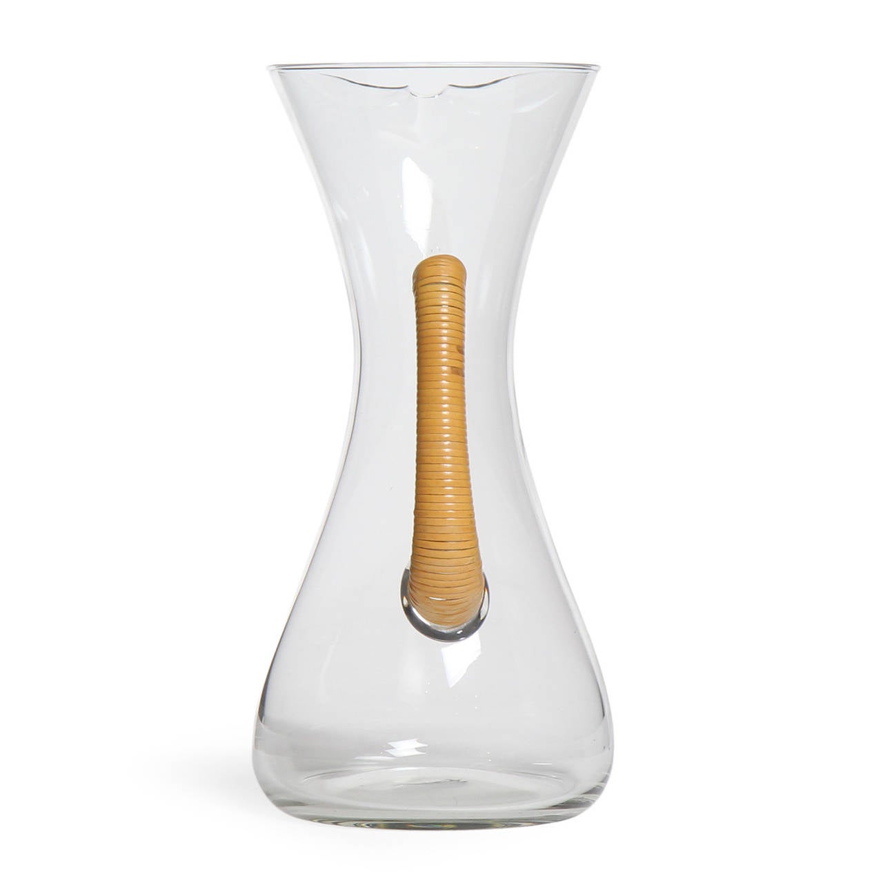 Cane Handled Glass Pitcher at 1stDibs
