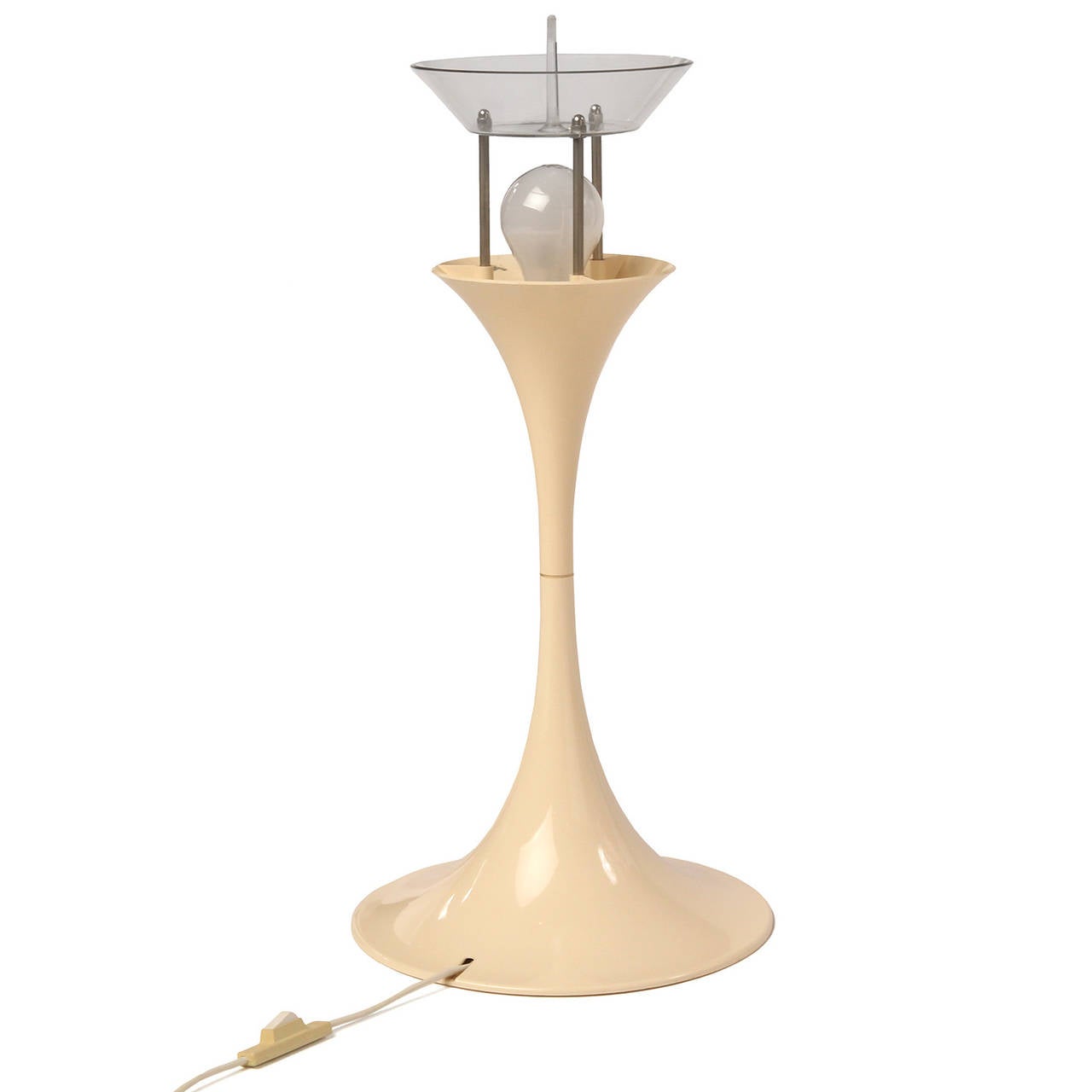 Pedestal Table Lamp by Verner Panton For Sale at 1stdibs