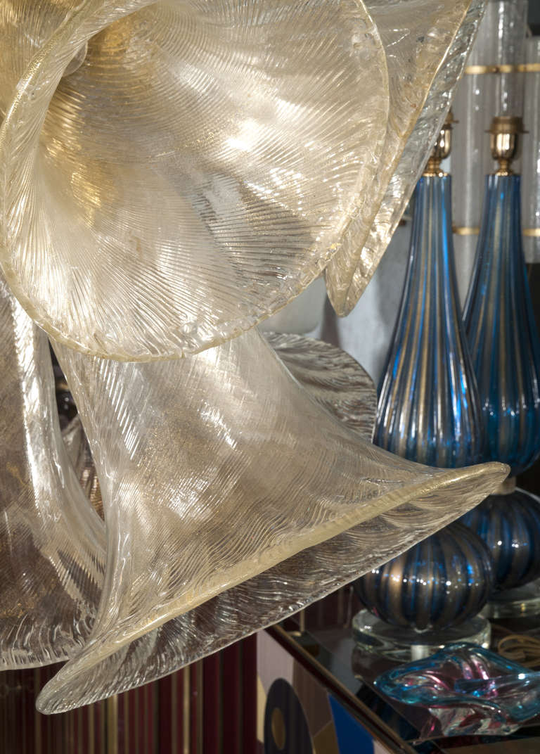 Spectacular TwentySevenLight Chandelier in Murano Glass at 1stdibs