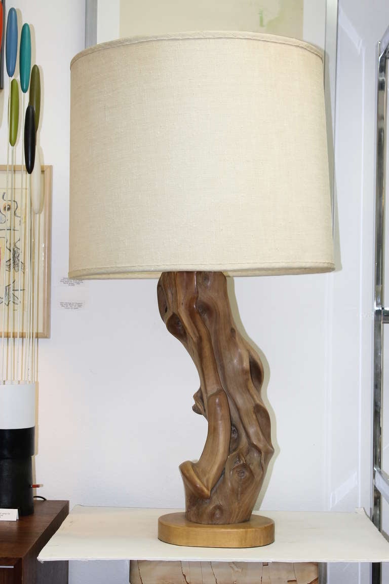 Driftwood Table Lamp at 1stDibs