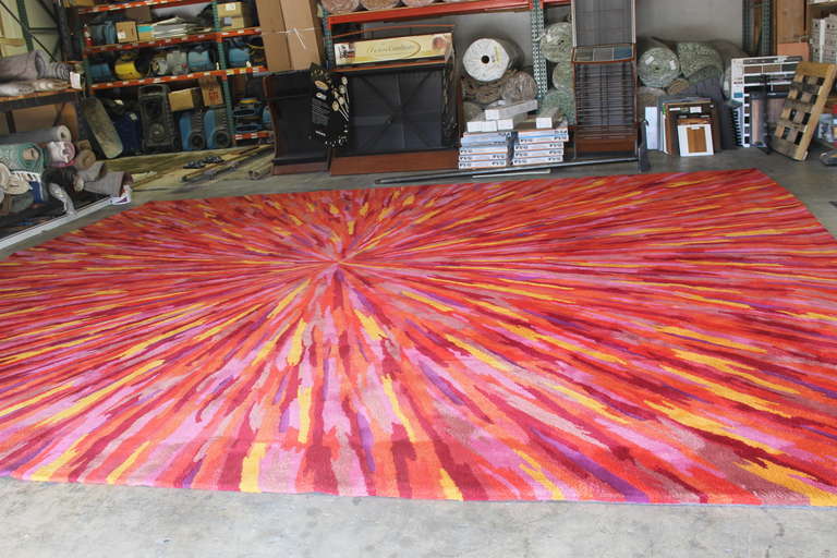 Monumental Edward Fields Rug at 1stDibs