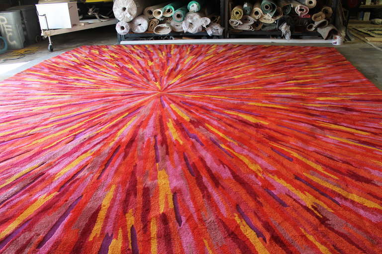 Monumental Edward Fields Rug at 1stDibs