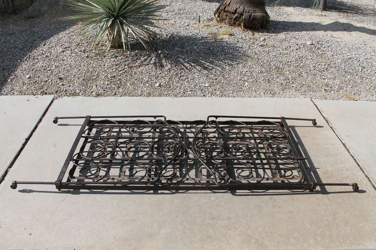 Art Nouveau Metal Daybed For Sale at 1stdibs