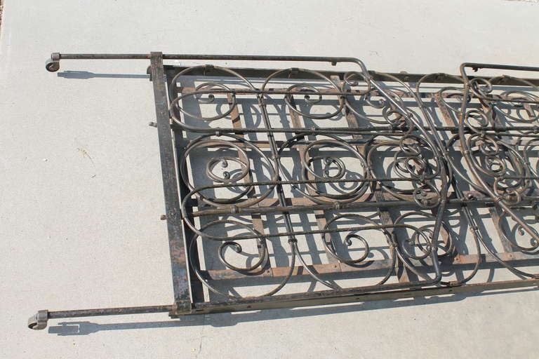 Art Nouveau Metal Daybed For Sale at 1stdibs