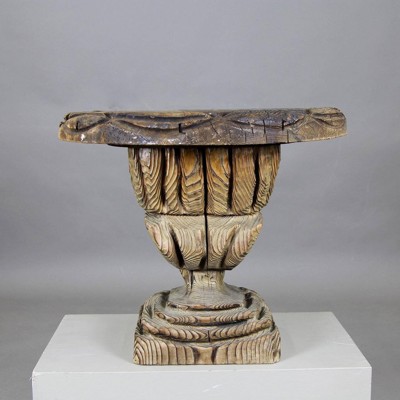 Unique Sculptural Side Table at 1stdibs