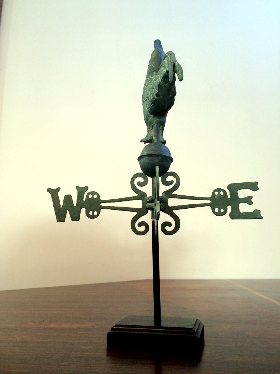 Rooster WeatherVane on Display Stand at 1stDibs weathervane display
