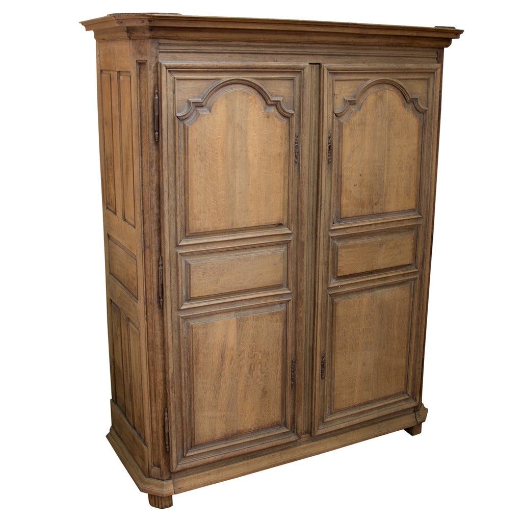 18th Century French Oak Armoire at 1stDibs