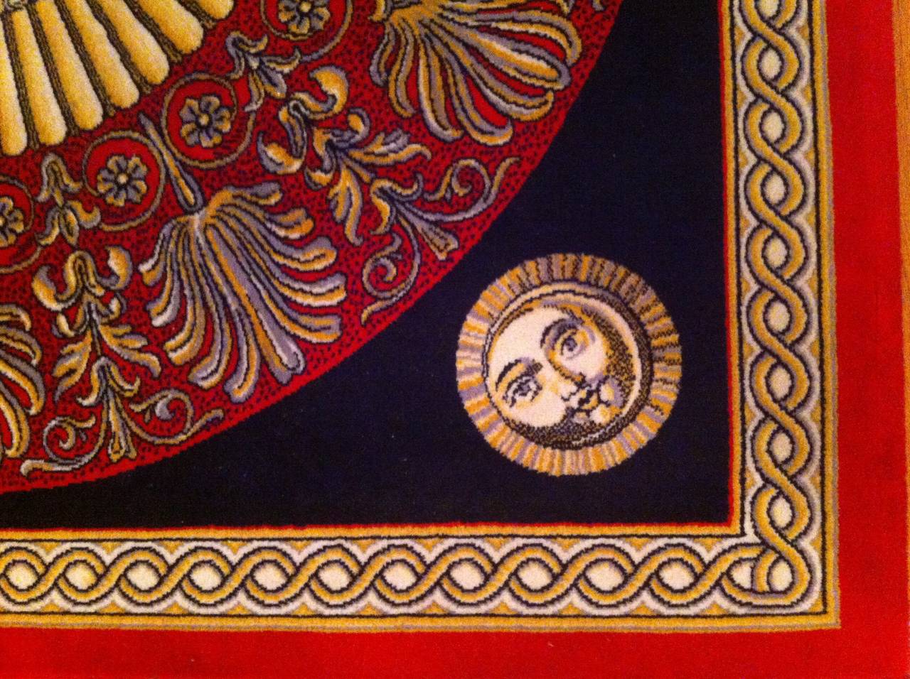 Fornasetti Rug at 1stDibs fornasetti rugs, fornasetti snake rug