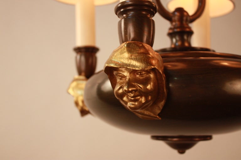 American Arts and Crafts Chandelier at 1stdibs
