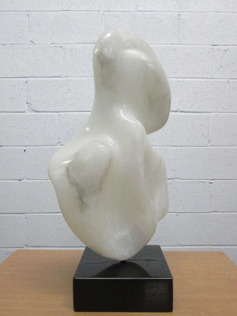 Alabaster Sculpture by Carlo Di Monte For Sale at 1stdibs