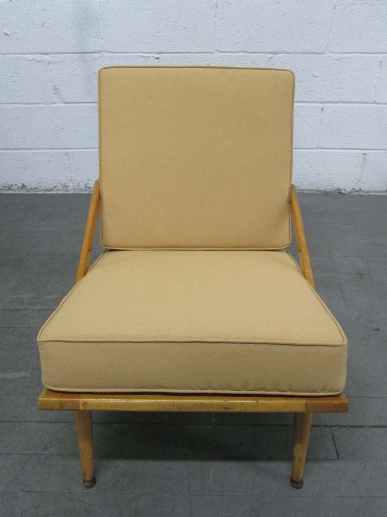 French Lounge Chair at 1stdibs