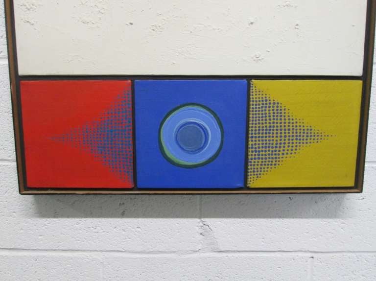 Modern Op Art Wall Hanging For Sale at 1stdibs