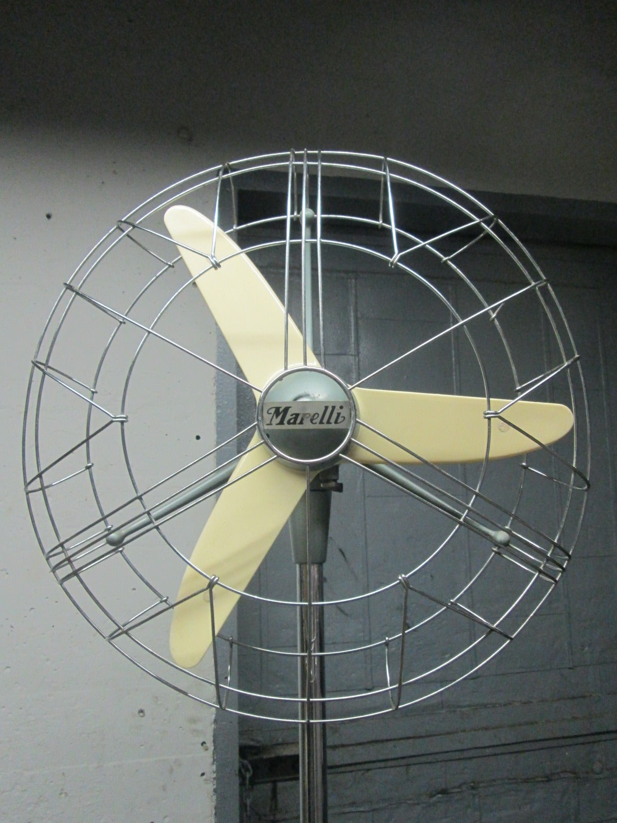 Rare Vintage Marelli Floor Fan at 1stdibs