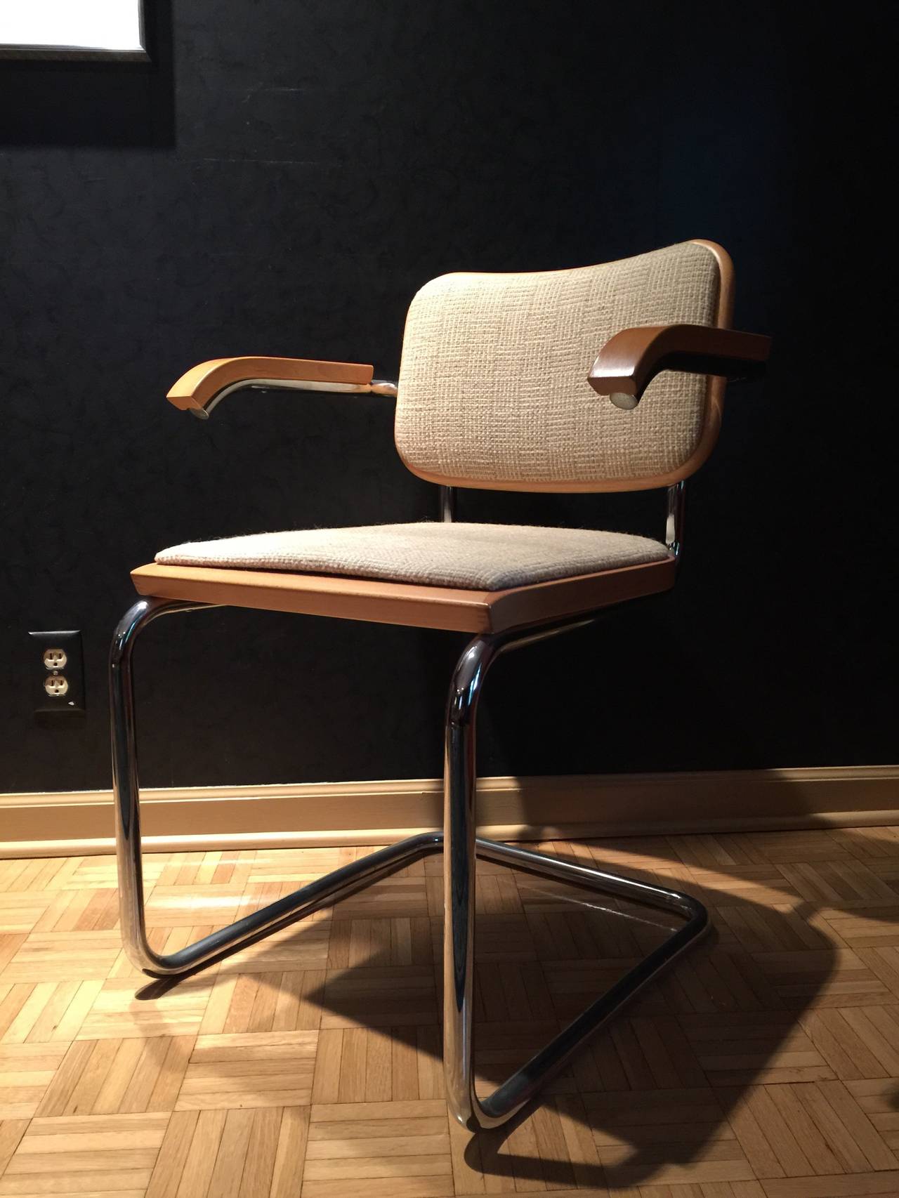Incredible Set of Ten Cesca Chairs by Marcel Breuer for Knoll with