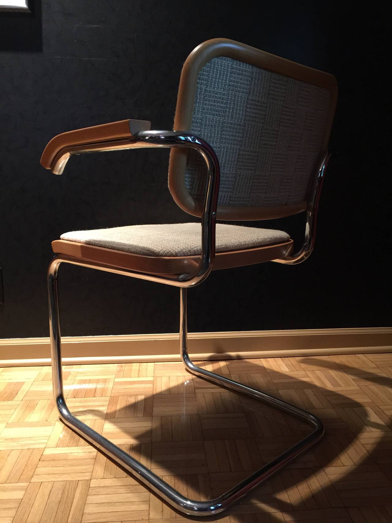 Incredible Set of Ten Cesca Chairs by Marcel Breuer for Knoll with