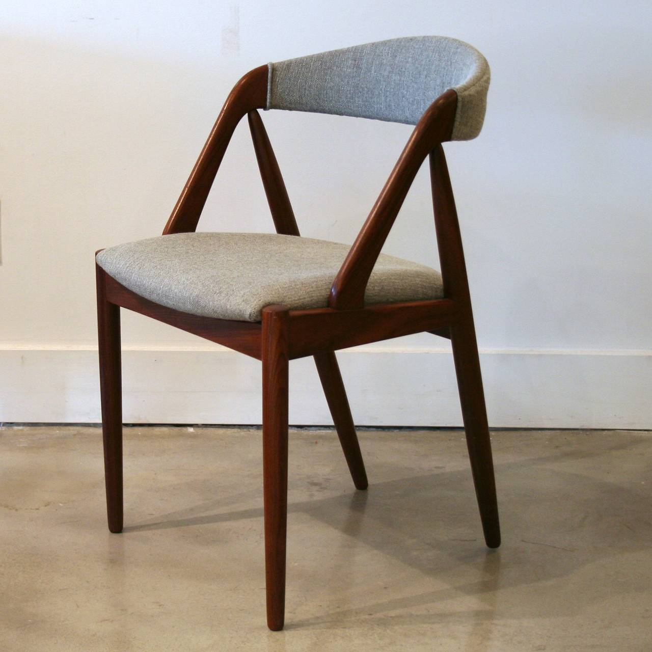 Vintage Danish Teak Dining Chair at 1stdibs